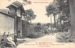 CPA 91 MARCOUSSIS / ENTREE DES COMMUNS DU CHENE ROND / ROUTE DU MESNIL / ATTELAGE - Sonstige & Ohne Zuordnung