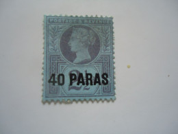 GREAT BRITAIN  MLN  LEVANT  TURKEY  OVERPRINT  VICTORIA - Levant Britannique