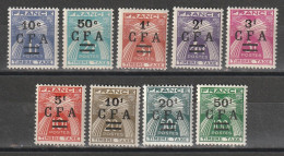 Réunion Timbres Taxe N° 36 - 44 ** - Segnatasse