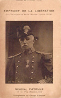 PERSONNAGES - Général Fayolle - Né Au Puy - Commandant Un Groupe D'Armée - Bataille De Marne - Carte Postale Ancienne - Characters