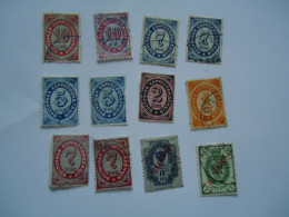 RUSSIA  LEVANT IN TURKEY UDED STAMPS   LOT 12 - Autres & Non Classés