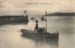 Diélette * Les Régates De 1910 * Courses De Bateaux * Jetée Phare - Other & Unclassified