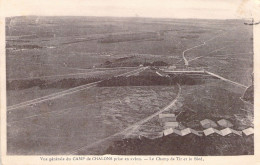 CASERNES - Vue Générale Du Camp De Chalons Prise En Avion - Le Champ De Tir Et Le Bled - Carte Postale Ancienne - Casernes