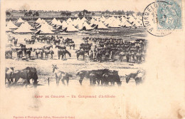 CASERNES - Camp De Chalons - Un Campement D'Artillerie - Carte Postale Ancienne - Kazerne