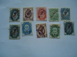 RUSSIA  LEVANT IN TURKEY UDED STAMPS  LOT 10 - Autres & Non Classés