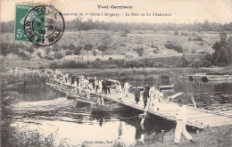 MANOEUVRES - Manoeuvre Du 1 Er Génie à Aingeray - Le Pont En Fin D'exécution - Editeur Poirot - Carte Postale Ancienne - Maniobras