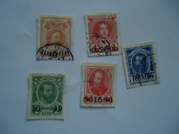 RUSSIA  LEVANT IN TURKEY UDED STAMPS   LOT 5 - Autres & Non Classés