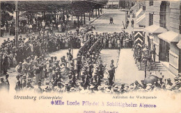 REGIMENTS - Strasbourg - Aufziehen Der Wachtparade - Carte Postale Ancienne - Regimente