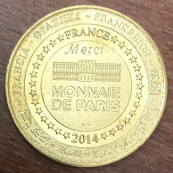 13 MARSEILLE AVIRONS ROWING CLUB 100 ANS "MERCI" MDP 2014 MÉDAILLE MONNAIE DE PARIS JETON TOURISTIQUE MEDALS TOKENS COIN - 2014