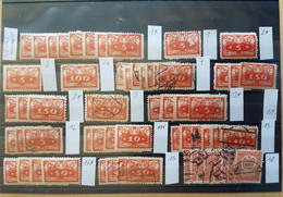 Poland Official Stamps, Postage Due, … /ZP3 - Verzamelingen