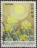 JAPAN 1980 Japanese Songs - 50y Misty Moonlight Night (Tatsuyuki Takano And Teiichi Okano) FU - Used Stamps