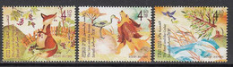 2016 Israel Children's Stories Fables  Complete Set Of 3 MNH @ BELOW FACE VALUE - Ungebraucht (ohne Tabs)