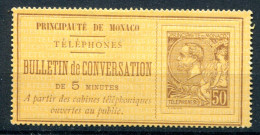 Monaco       Téléphone  1 * - Telephone