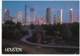 BR3611 U.S.A. Houston Texas Viaggiata 1992 Verso Roma - Houston