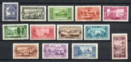 Col33 Colonie Grand Liban N° 50 à 62 Neuf X MH Cote : 48,00€ - Unused Stamps