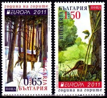 Europa Cept - 2011 - Bulgaria, Bulgarien - (Forests) ** MNH - 2011