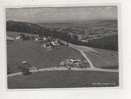 Antike Postkarte   CAFE ALBIS LANGNAU - EMMENTAL  FLUGAUFNAHME VON 1950 - Langnau Im Emmental