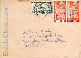 Ad6313 - PANAMA - Postal History - COVER To USA 1938 - Sport BASEBALL Basketball - Panama