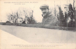 TRANSPORTS - Aviation - Semaine D'aviation De Rouen Juin 1910 - Aviateur E.Dubonnet - Français - Carte Postale Ancienne - Aviateurs