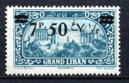 Col33 Colonie Grand Liban N° 78 Neuf X MH Cote : 3,50€ - Unused Stamps