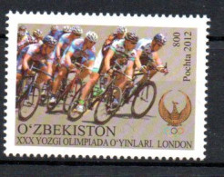 OUZBEKISTAN - UZBEKISTAN - 2012 - CYCLISME - CYCLING - VELO - BICYCLE - JEUX OLYMPIQUES DE LONDRES - LONDON OLYMPICS - - Uzbekistan