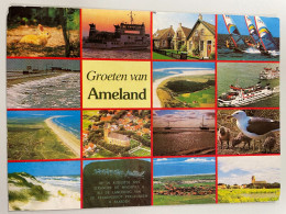 CPM - PAYS BAS - HOLLAND - NEDERLAND - Groeten Van Ameland - Multi Vues - Ameland