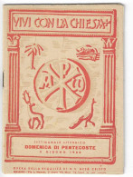 VIVI CON LA CHIESA _ LA SETTIMANA DI PENTECOSTE 1938 - Te Identificeren