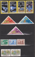 HUNGRIA - 1969/1973/1975 - Lote De 12 Selos  * MH Com Goma Original E Marca De Charneira - Lotes & Colecciones