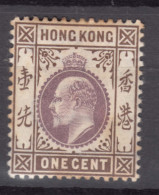 Hong Kong 1903 Wmk Single Crown CA Mi#61 Mint Hinged - Unused Stamps