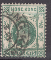 Hong Kong 1907 Wmk Multiple Crown CA Mi#A91 Used - Used Stamps