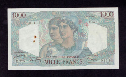 BILLET 1000F MINERVE ET HERCULE - L.30-6-1949.L. - 50 F 1934-1940 ''Cérès''