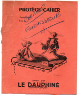 Protège Cahier : Offert Par LE DAUPHINE LIBERE : Le Rat Des Villes Et Le Rat Des Champs Au Dos Table De Multiplication - Protège-cahiers