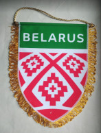 Official Pennant Of The Belarus Ice Hockey Federation. - Autres & Non Classés