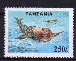 TANZANIE Phoque Mammiferes Marins Yvert N° 1658 ** Neuf Sans Charniere. MNH ** - Sonstige & Ohne Zuordnung