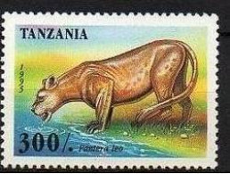 TANZANIE Mammiferes, Pantera Leo Yvert N° 1919 ** Neuf Sans Charniere. MNH ** - Big Cats (cats Of Prey)