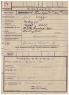 Dt- Reich (020331) Verwendungskarte Heer Breslau Von 1937 - Documents