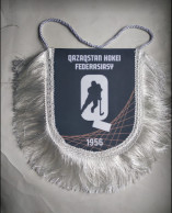 Official Pennant Of The Kazakhstan Ice Hockey Federation. - Sonstige & Ohne Zuordnung