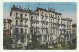 UN SALUTO DA LUGANO - GRAND HOTEL BRISTOL  VIAGGIATA  FP - Lugano