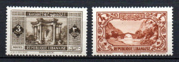 Col33 Colonie Grand Liban N° 138 & 139 Neuf X MH Cote : 5,00€ - Unused Stamps