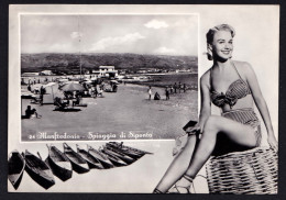 MANFREDONIA (FG) - Spiaggia Di Siponto  - F/G - V: 1956 - Manfredonia