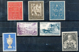 TIMBRE STAMP ZEGEL LUXEMBOURG PETIT LOT TOUS  XX - Andere & Zonder Classificatie