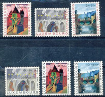 TIMBRE STAMP ZEGEL LUXEMBOURG CARITAS 1964 654-659  XX - Sonstige & Ohne Zuordnung