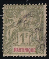 Martinique N°43 - Oblitéré - TB - Gebraucht