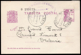 Jaén - Edi O EP 69 - Entero Postal Mat "La Carolina 13/11/33" - 1931-....