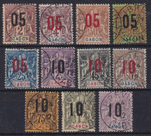 Gabon Entre N°66/78 - Oblitéré - TB - Used Stamps
