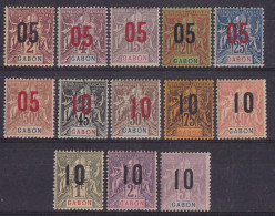 Gabon N°66/78 - Neuf * Avec Charnière - TB - Unused Stamps