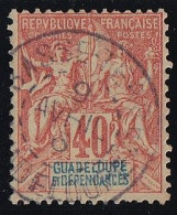 Guadeloupe N°36 - Oblitéré - TB - Gebraucht