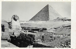 Pays Div-ref CC785-egypte -egypt -paquebot Kraljica Marija -destination Egypte - Sphinx Et Pyramide - - Sfinge