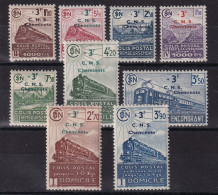 France Colis Postaux N°191/199 - Neuf ** Sans Charnière - TB - Mint/Hinged