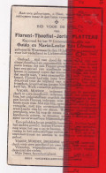 WAARMAARDE - LICHTERVELDE - Florent Platteau ° Waarmaarde 18/07/1919 † Lichtervelde 26/05/1940 - Korporaal 9e Linie - Documents